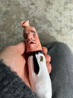 Partypølse Tuxedo || Håndlavet Keramik | Zimmerlund Kunst