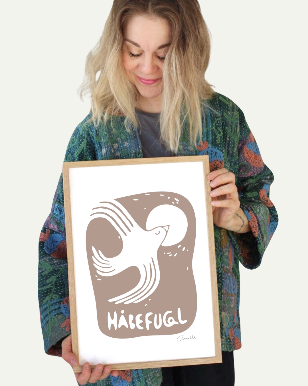 Håbefugl - Kunstplakat
