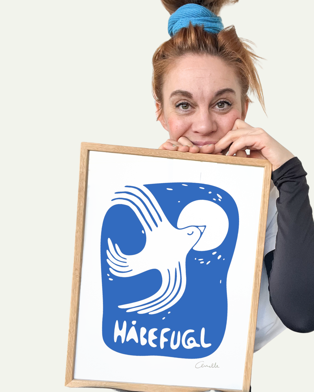 Håbefugl - Kunstplakat