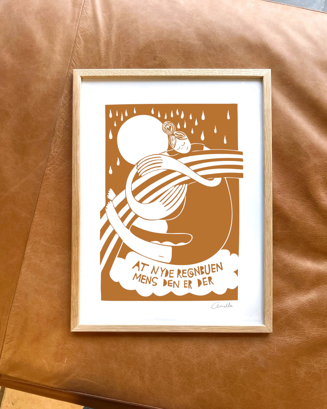 Regnbuen - Kunstplakat