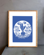 Blomsterløget - Kunstplakat