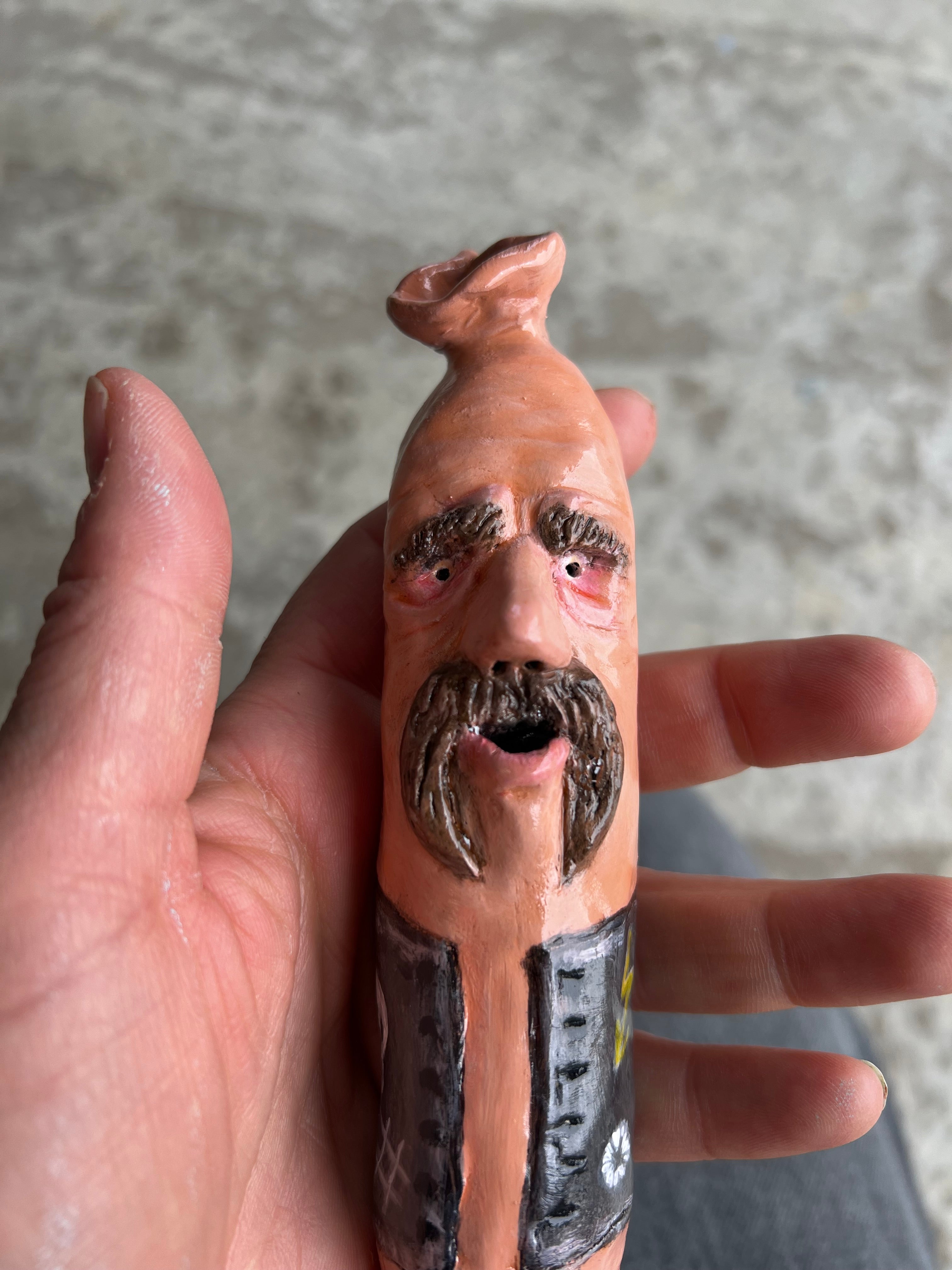 Partypølse || Håndlavet Keramik – Biker | Zimmerlund Kunst