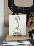 Original tegning | CHATEAU de Bitter Fiss | Anette Zimmerlund