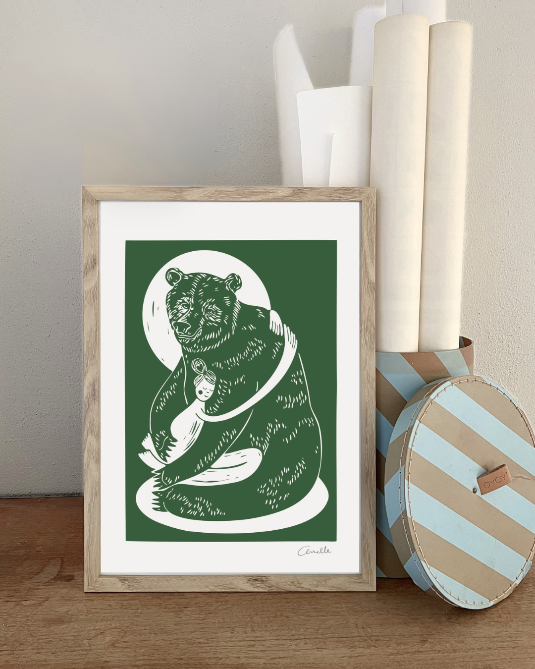 Frygt ikke - Kunstplakat