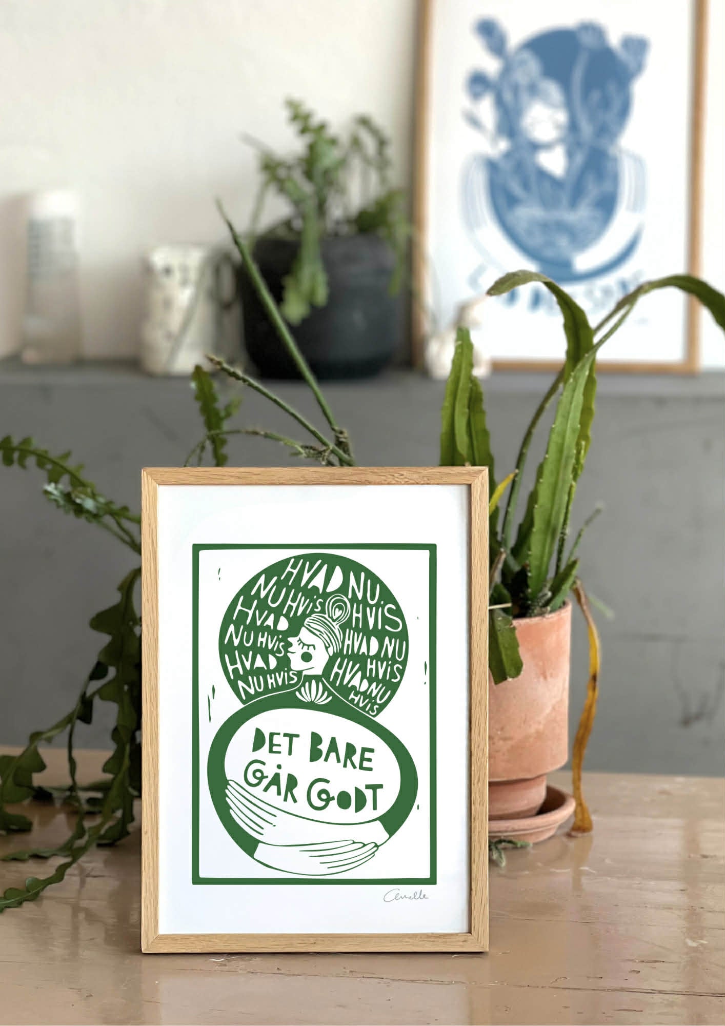 Hvad nu hvis - Kunstplakat