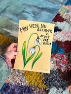 Min ven nu glemmer vi - Kunstplakat