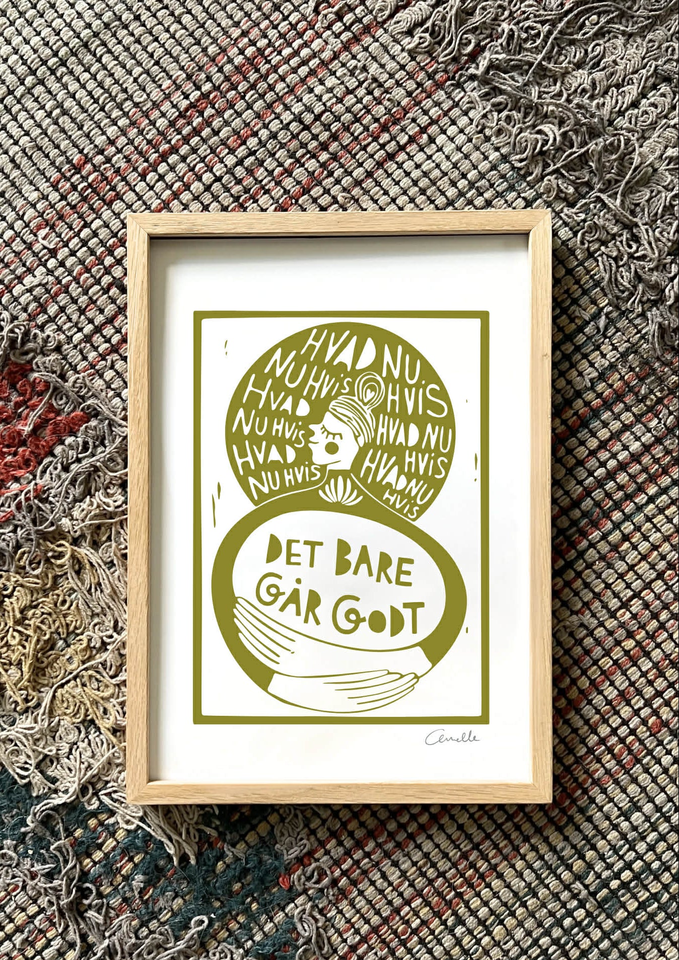 Hvad nu hvis - Kunstplakat