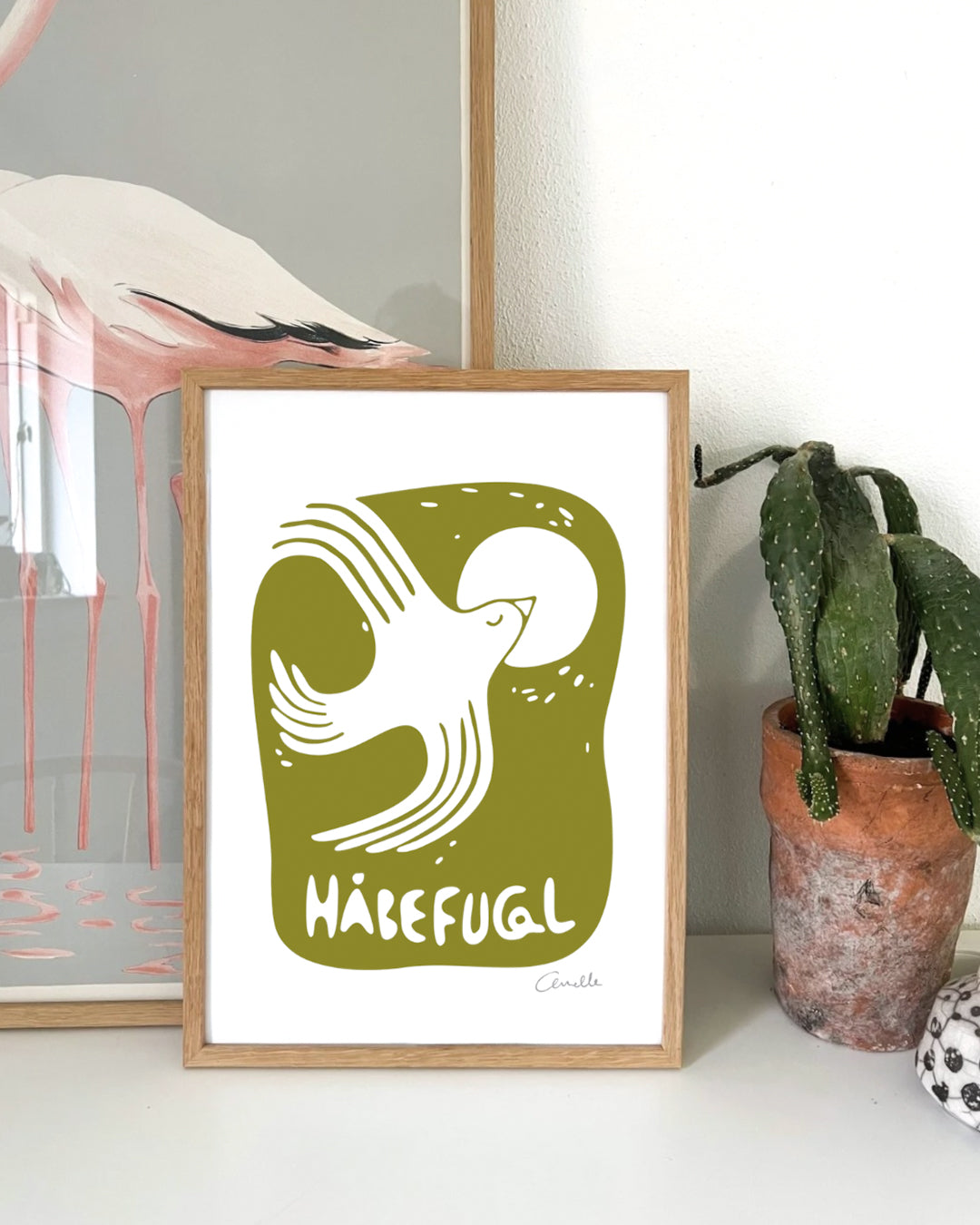 Håbefugl - Kunstplakat