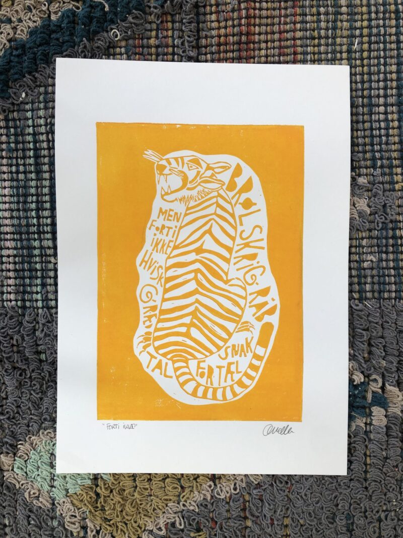 “Forti ikke” - Flere farver, A3 - Image 2