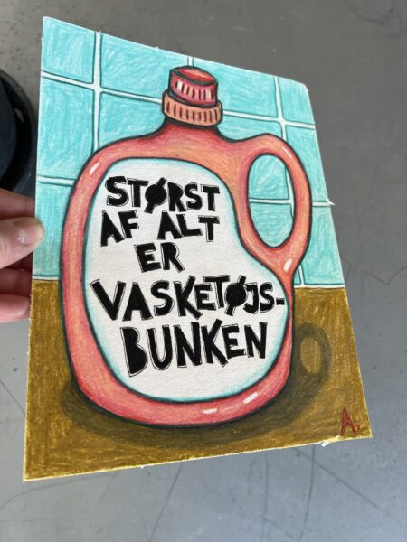“Størst af alt….”, 18*24 cm
