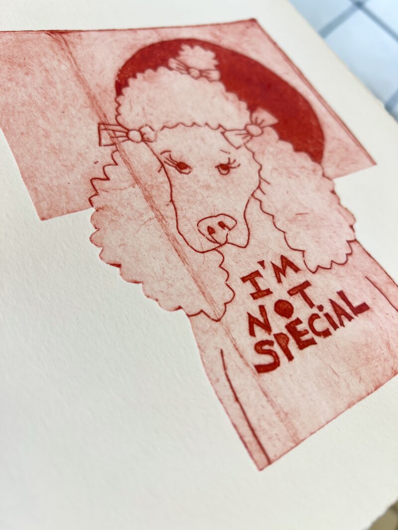 “I’m not special”, rød, no 3. - Billede 2