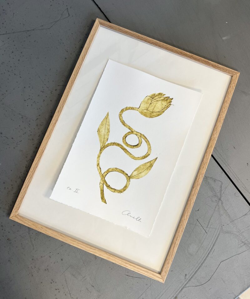 “Livets snoede vej", collografier no. 1 - 2 - Image 4