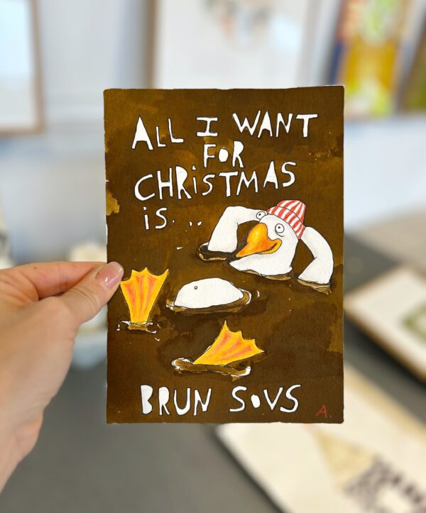 “Brun Sovs no. 7”, originalt værk