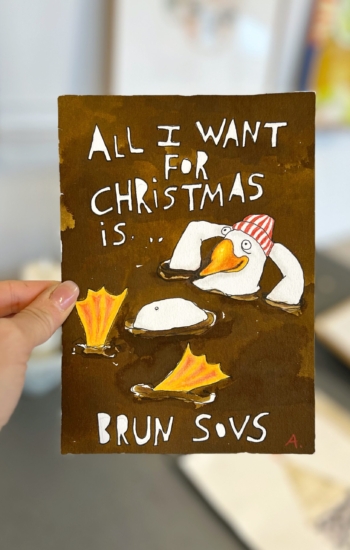 “Brun Sovs no. 7”, originalt værk