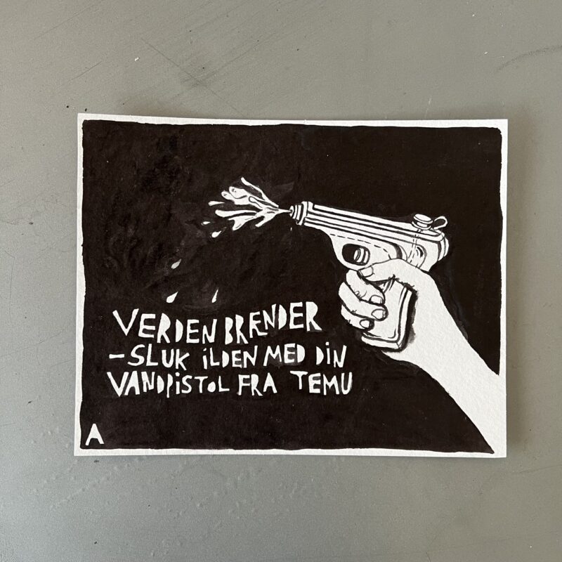 “Verden Brænder - Temu”, 24*31 - Billede 4