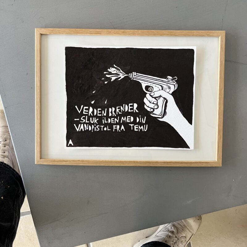 “Verden Brænder - Temu”, 24*31 - Billede 2