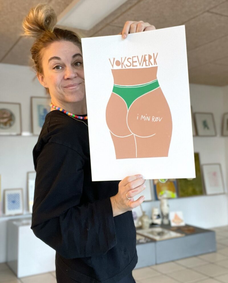 "Vokseværk i min røv", A4 og A3 - Image 2