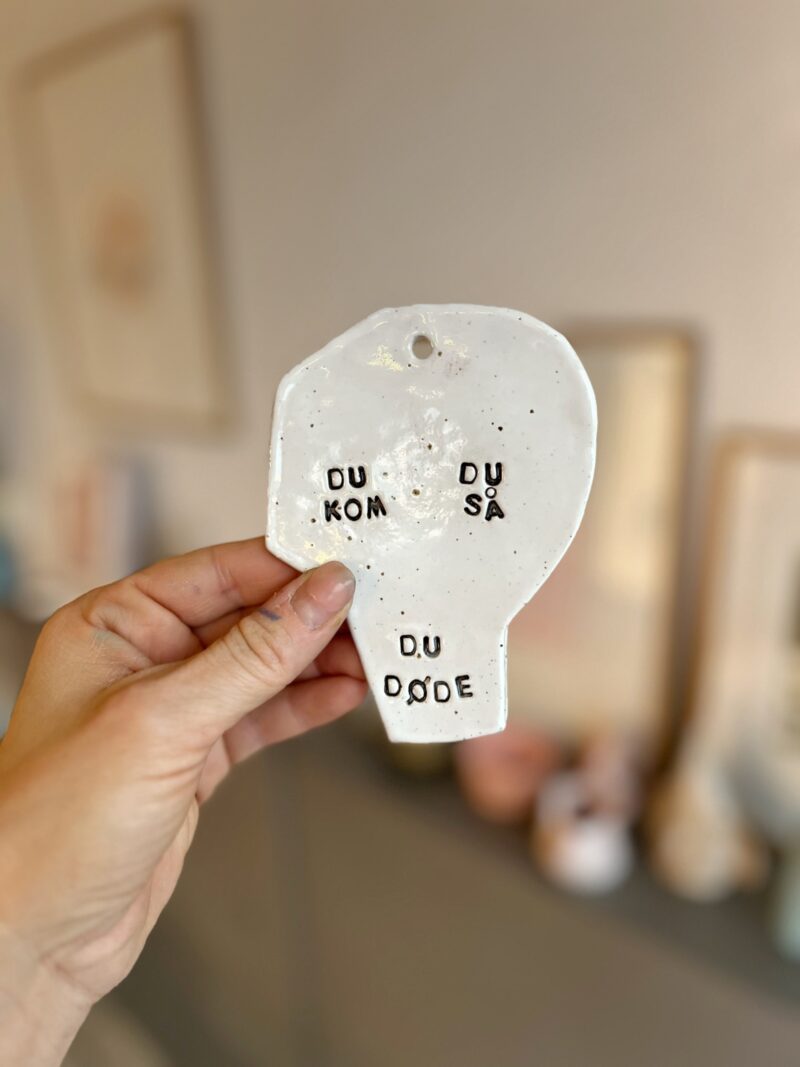 "Du kom, du så, du døde", Vægophæng - Image 2