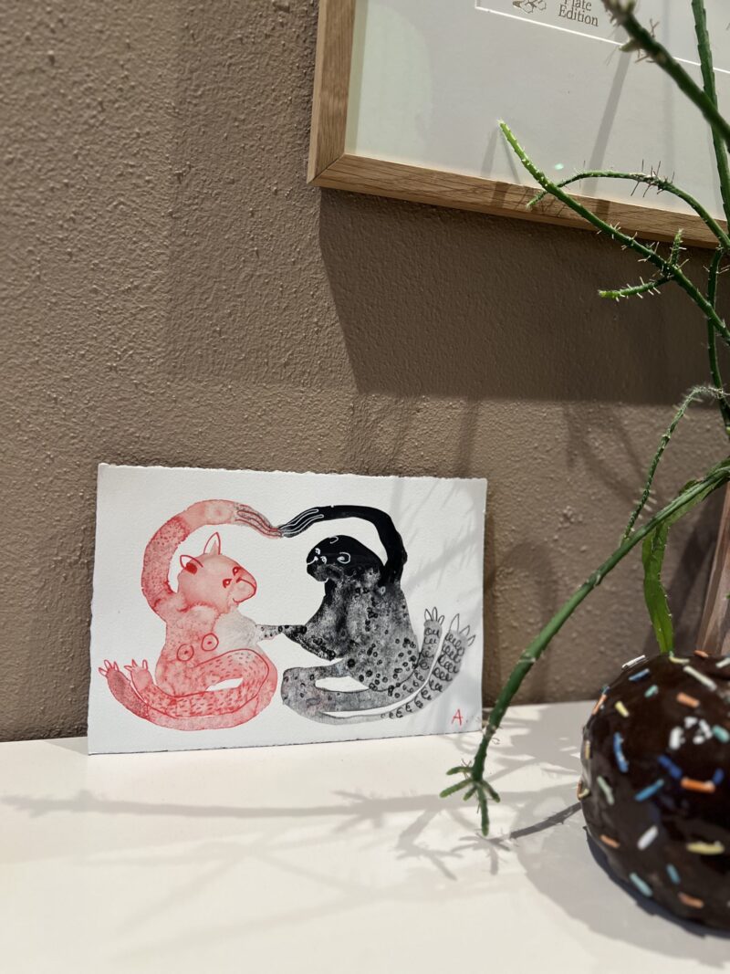 “Harmoniens dans", 16*23 cm. - Image 6
