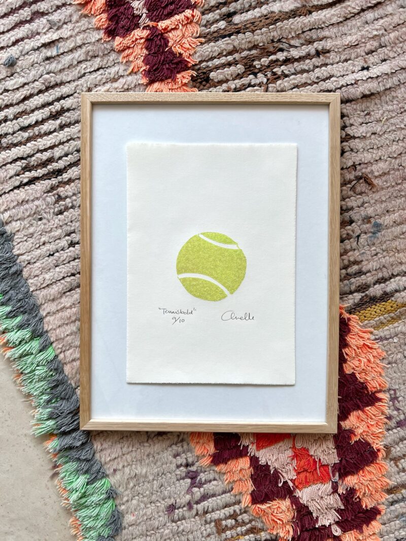“Tennisbold”, Limited Edition-serie, A4 - Image 11