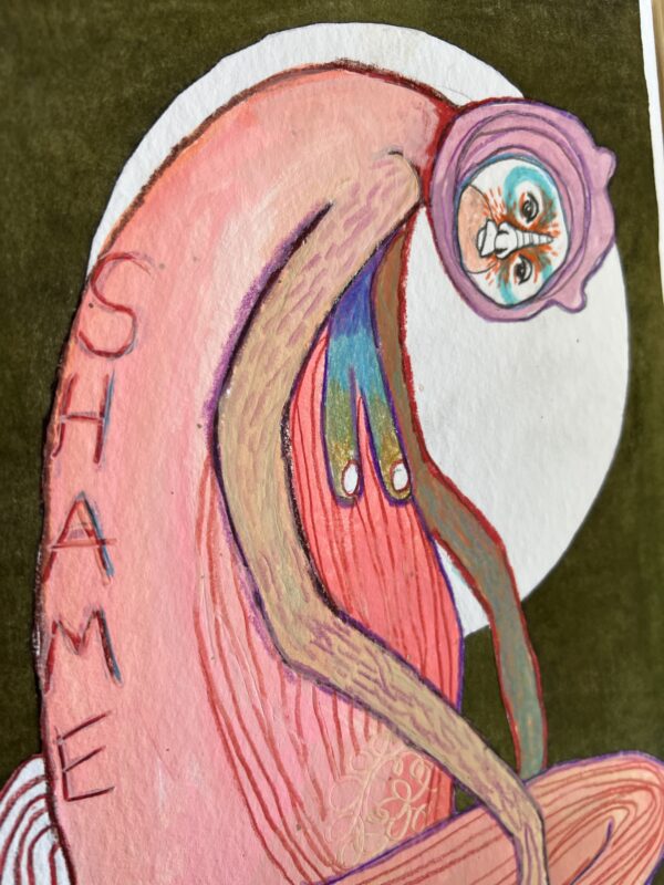 “SHAME embedded”, 32*40 cm. - Image 5