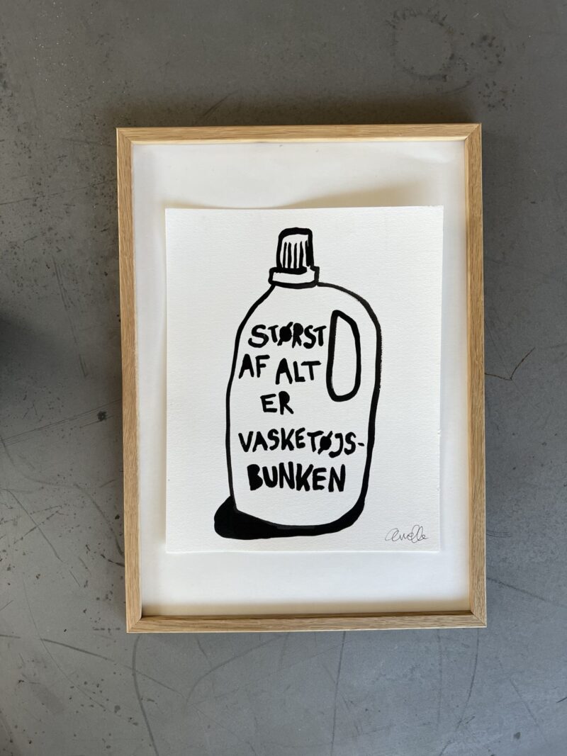 “Størst af alt….”, 18*24 cm - Billede 3