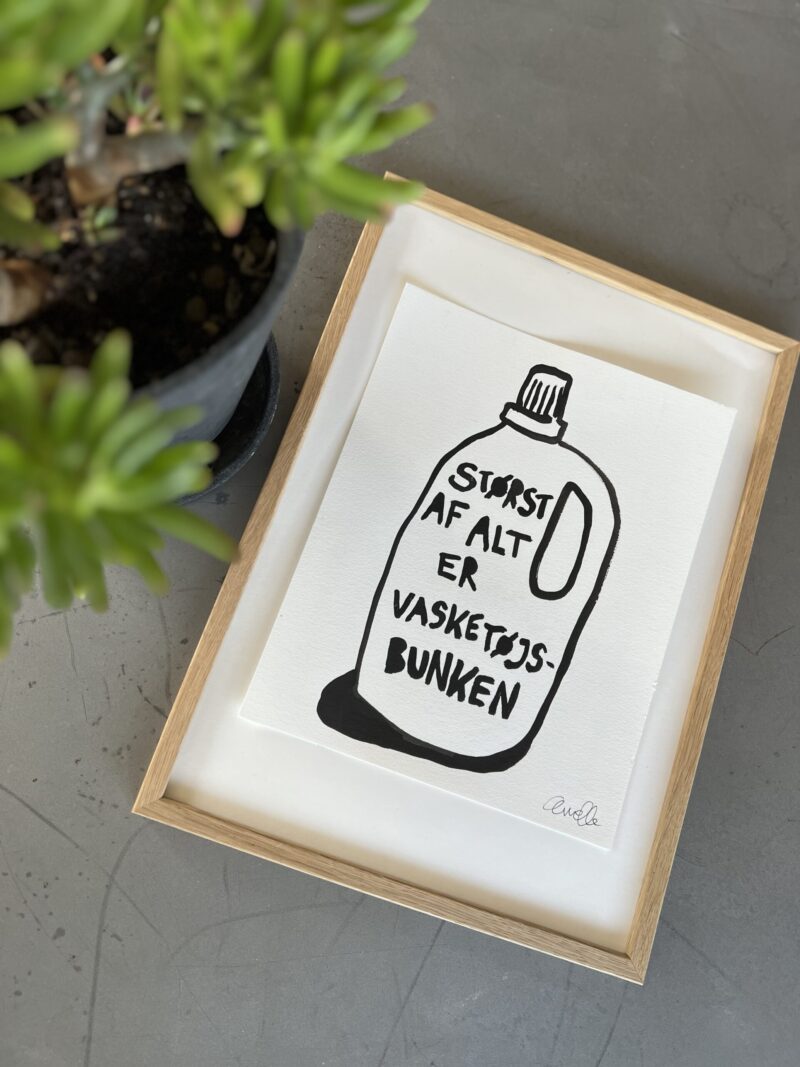 “Størst af alt….”, 18*24 cm - Billede 5