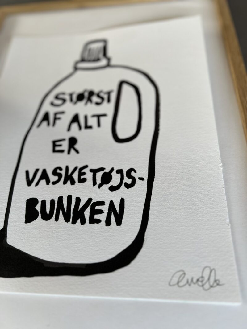 “Størst af alt….”, 18*24 cm - Billede 4