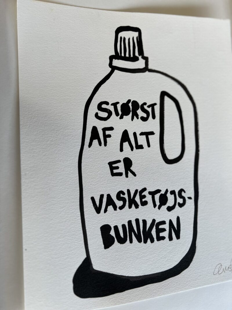 “Størst af alt….”, 18*24 cm - Billede 2