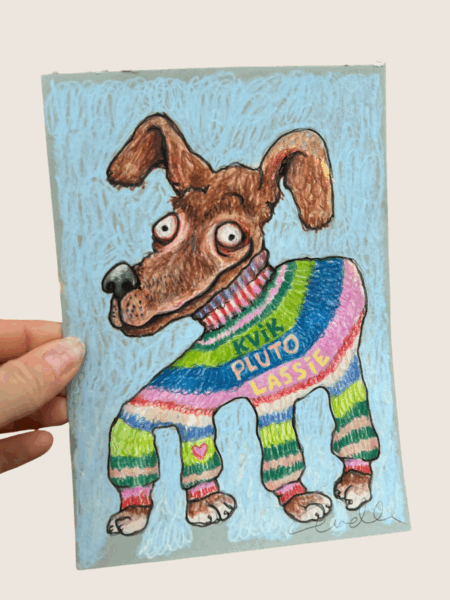 Planet Sweater Pluto edition maleri
