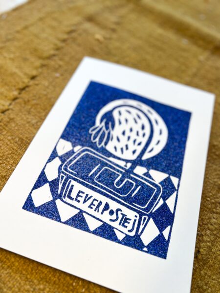 GLIMMER-Leverpostej i Mørk Blå