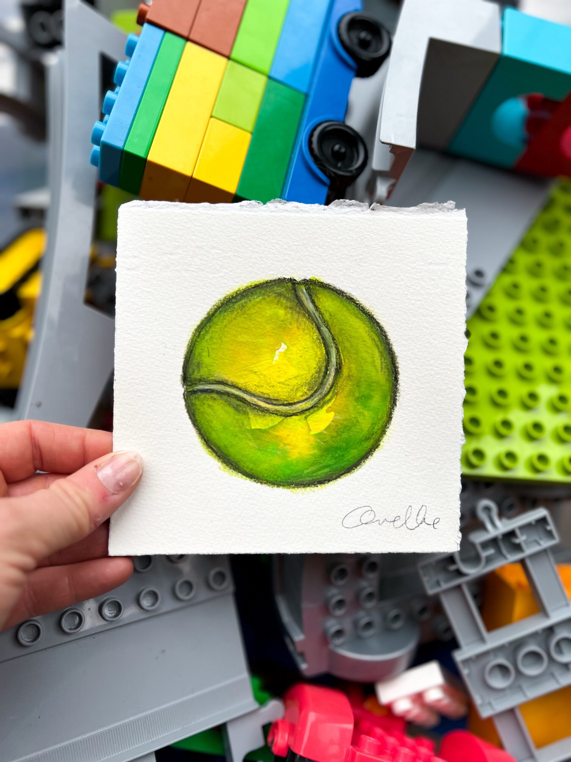 Tennisbold no. 6 - Billede 2