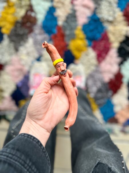 Party-Pølse, Royal Runner - vægophæng i keramik